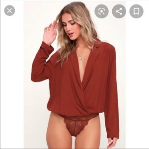 NWT Intimately Free People Elsa Bodysuit S